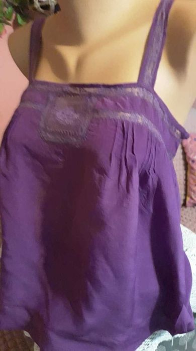 Копринен Дамски  Топ