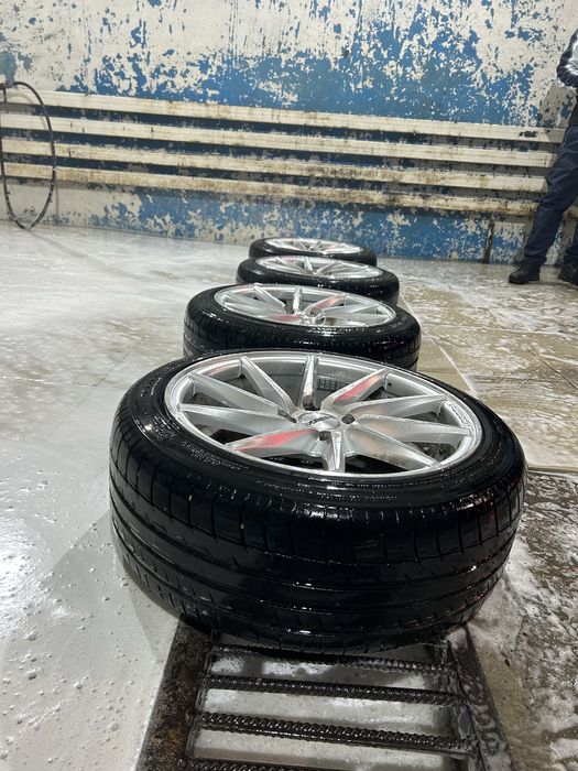 Диски с шинами на ваз вертушки