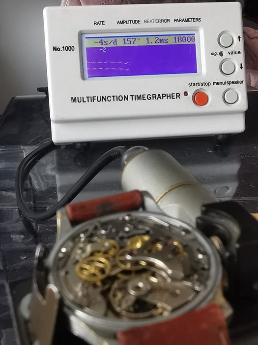 Ceas Permax Chronograph Anii'50 Mecanic