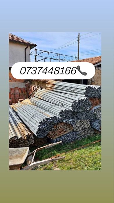 Stalpi zincati pentru gard