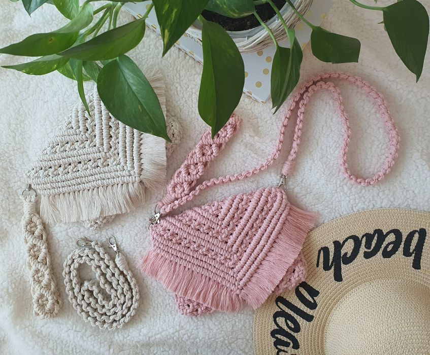 Чанти ръчна изработка / Макраме чанти /Бохо стил / Плетени чанти