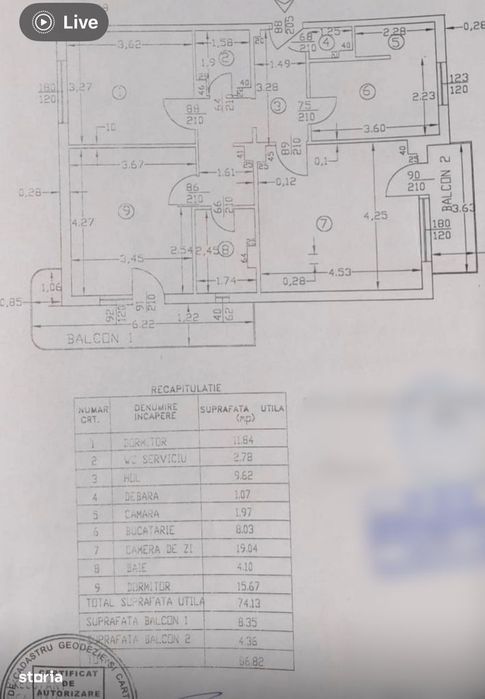 3 camere Gavana 3 , Decomandat / centrală , Amplasament DEOSEBIT!