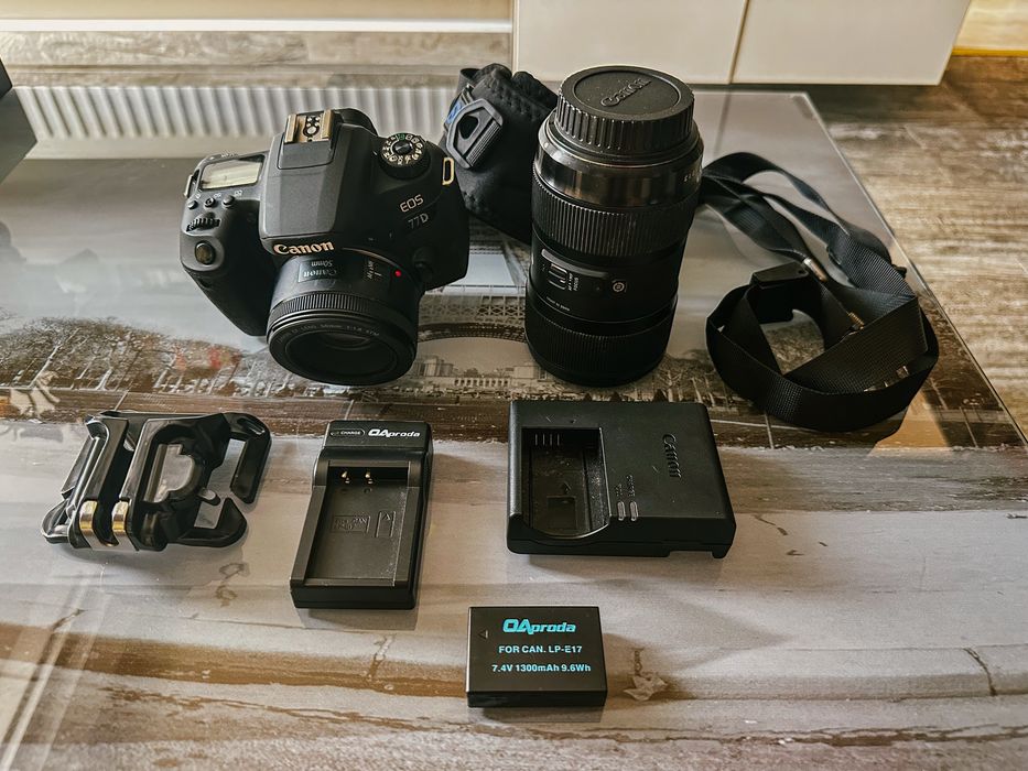 Canon EOS 77D - 50mm f1.8