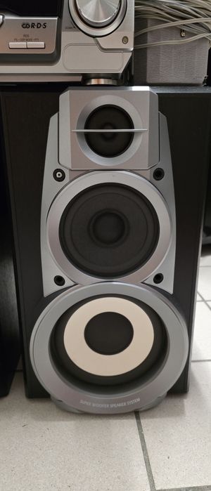 Sistem Technics complet cu DVD, telecomandă și sateliți Surround