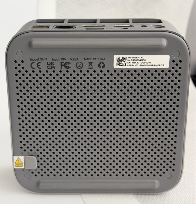 Mini PC Beelink SER9 Ryzen AI 9 HX370 32GB