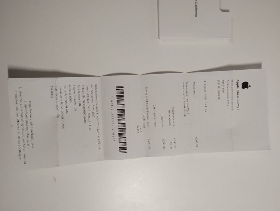 Airpods Pro 3 nou