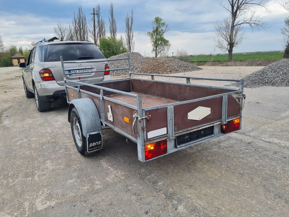 Remorca Auto Saris ( fabricatie olandeza ) 1200 kg / 1.2 t