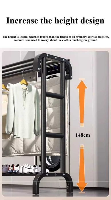 Стойка за обувки, чанти и закачалка за връхни дрехи и др.