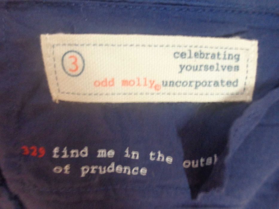 Bluza Odd Molly albastra tip ie marimea  3