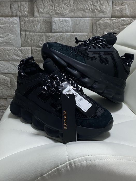 Versace Chain Reaction Black / White (38-44)