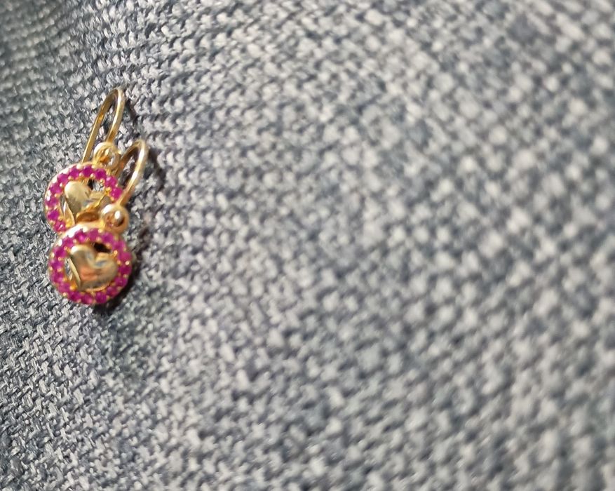 Cercei aur 14 k.