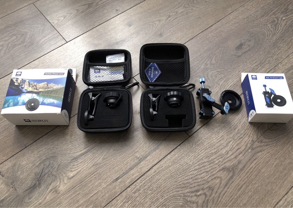 Объективы Sirui для смартфонов