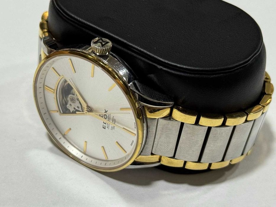 Мъжки Часовник EDOX Les Vauberts Men’s Automatic Dress Watch
