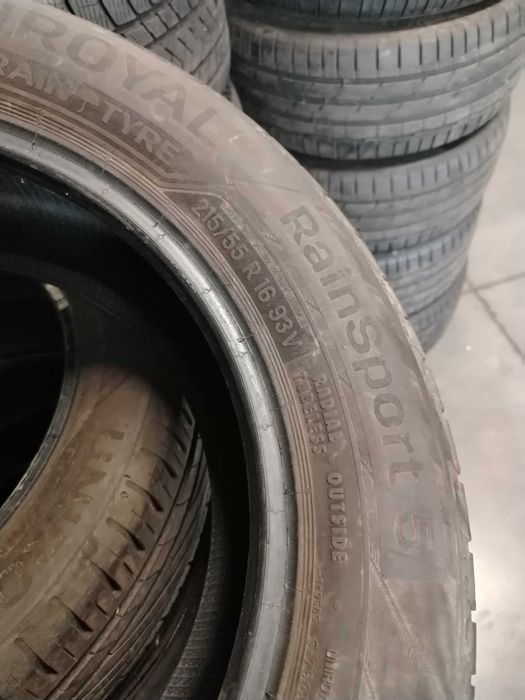 2бр.летни гуми 215/55/16 Uniroyal