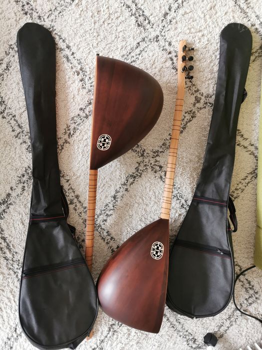 Саз дълъг с капак и микрофон. Много добър звук!