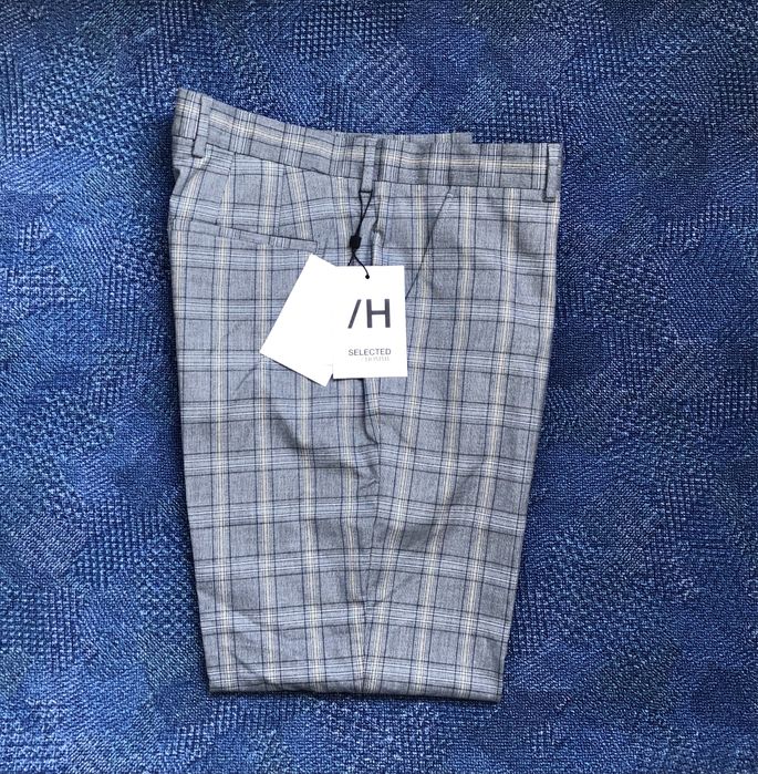 Selected Homme Check Trousers - мъжки панталон - XL