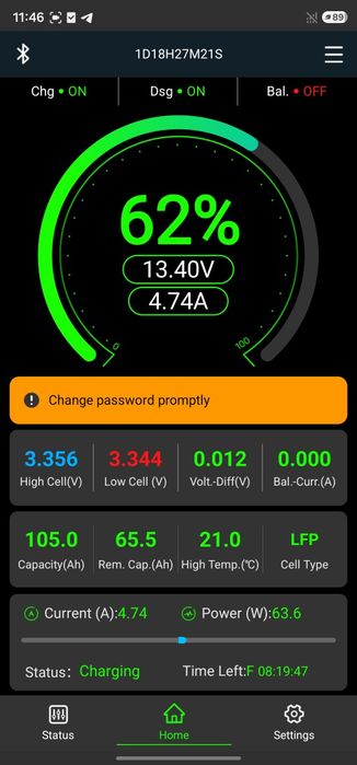 Lifepo4 аккумулятор 12.8v 105Ah