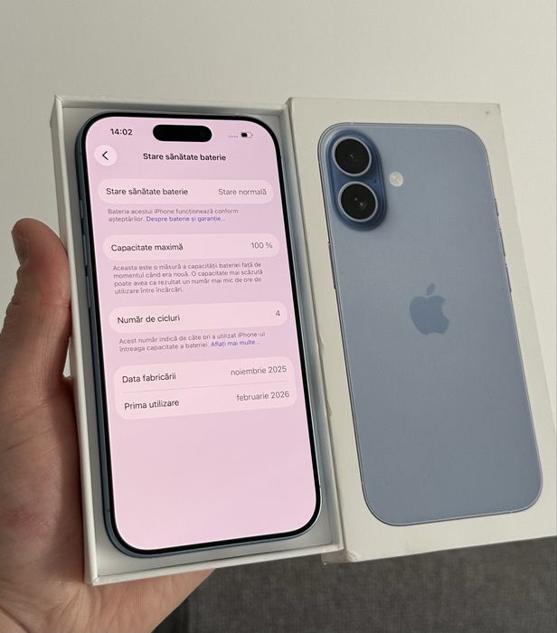 IPhone 17 cu 4 cicluri de încărcare Full Box