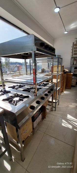 Gazli plita oshxona uchun Professional Arginali Optom narx