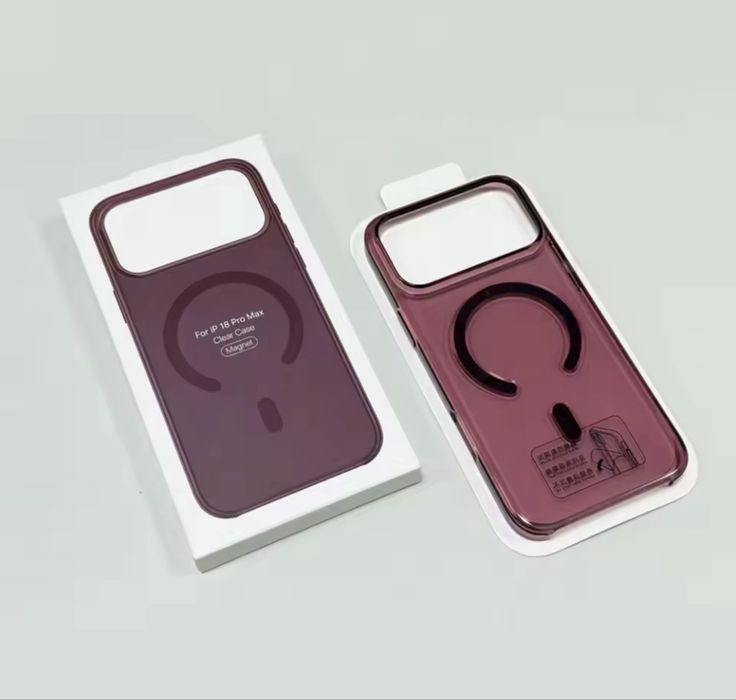 Iphone 17 PRO 17 PRO MAX 18 PRO 18 PRO MAX - Husa Magsafe Translucent Plastic Slim
