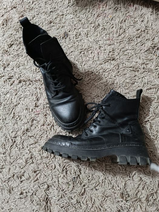 Ботинки женские кожаные