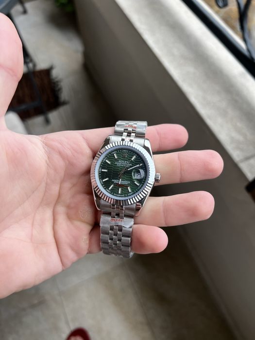 Rolex Datejust Green Motif 41 mm