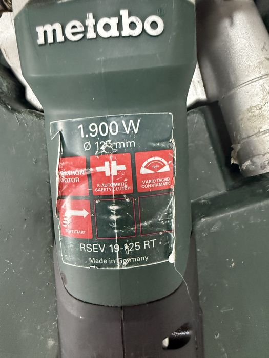 Vind Metabo RSEV19-125RT 3800-8200rpm