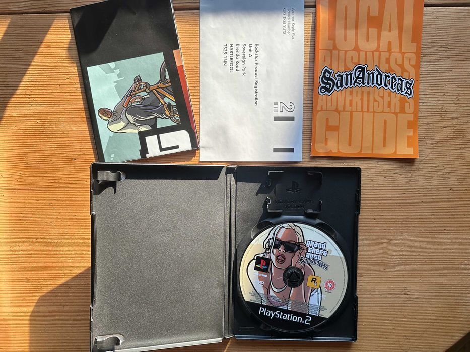 Grand Theft Auto San Andreas GTA PlayStation 2 PS2