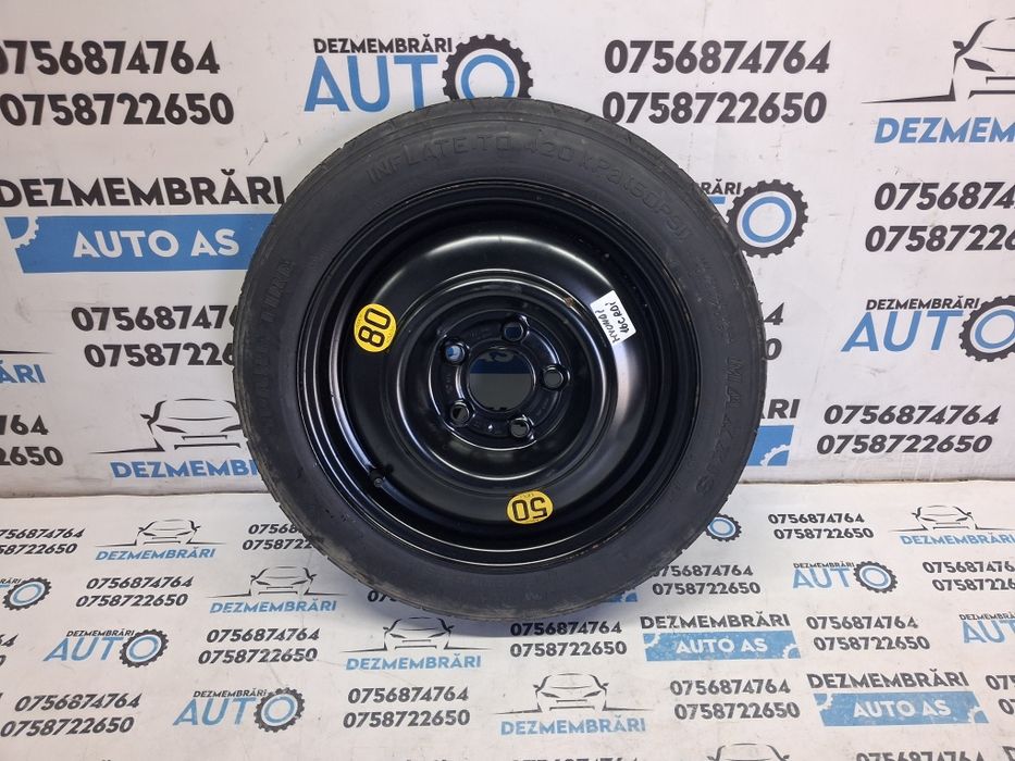 Roata rezerva slim T120/80 D15 Hyundai i30 2007 - 2012