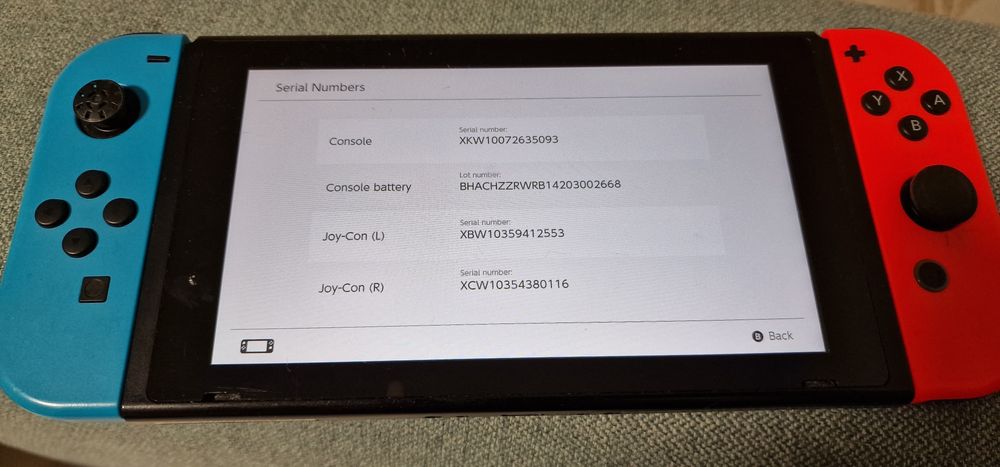 Nintendo switch stare buna