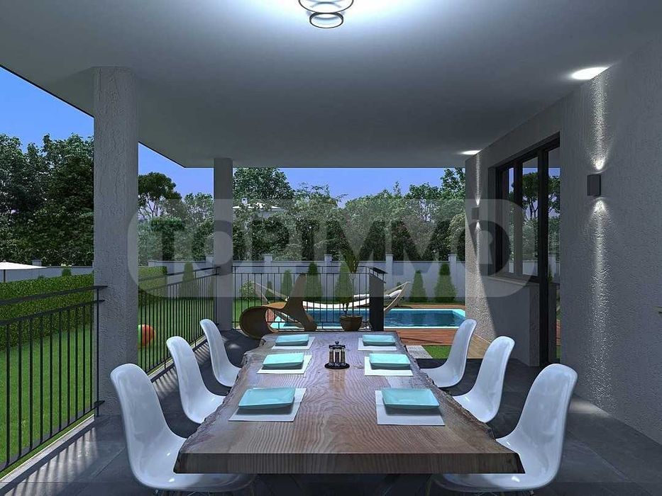 Новострояща се къща в село Равна гора