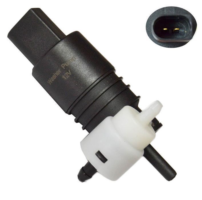 Pompa spalator parbriz Audi A A3 A4 A6 Vw Golf Bora Passat T5 Polo Touareg Touran Sharan; Seat Skoda Fabia Octavia; Mercedes motoras sprit dublu