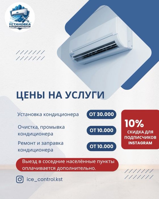 Установка кондиционеров