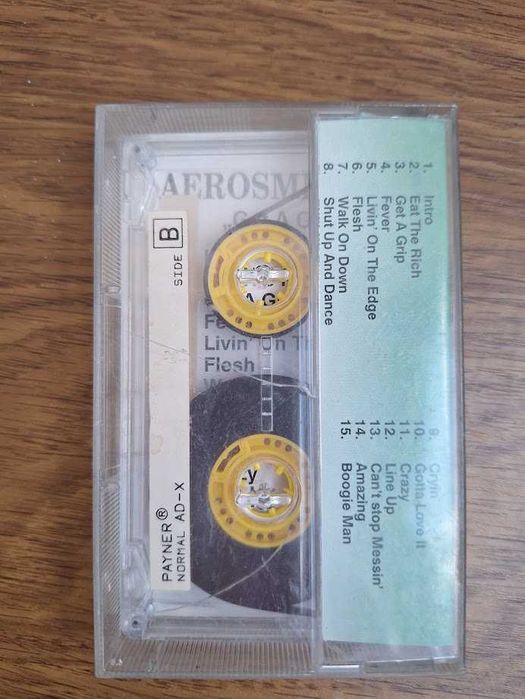 Aerosmith "Get a grip" - аудио касета. Качествен студиен запис, кутия, обложка.