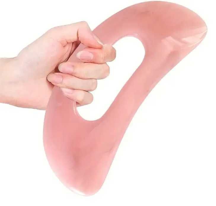 Дървена дъска Gua Sha – масажор с антицелулитен и лимфодренажен ефект