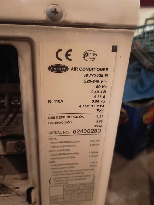 Климатик Carrier x power 12ка за части