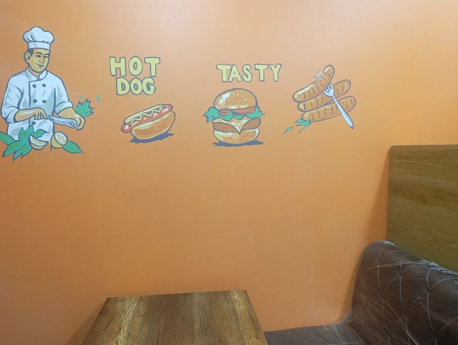 Tayyor Biznes Kompleksi Sotiladi. Fast Food + PVZ . ПВЗ + Фаст фут.