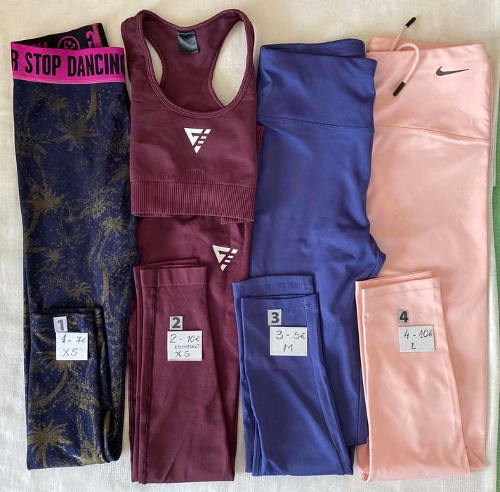 Клинове Nike Adidas и други Нови, 4 бр, р-ри XS, M, L. с цени