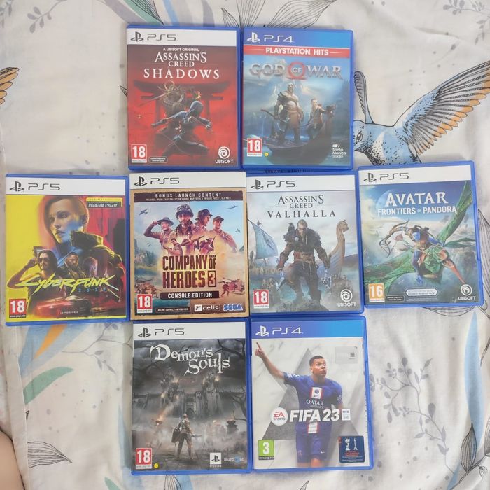 Игры лицензионные Ps5 и Ps4