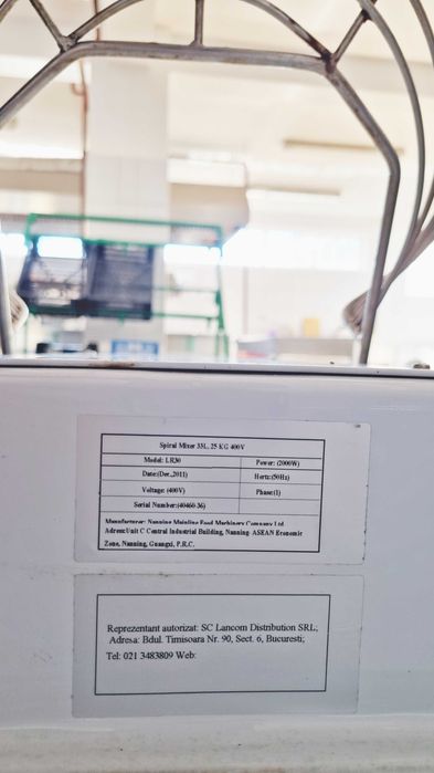 Malaxor 33 L, 25 Kg, 400V | Echipamente Horeca | Ipotesti | SV