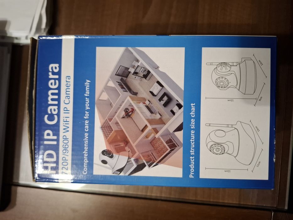 Camera supraveghere HD tip dome, cu IP și WiFi, 2 Mb