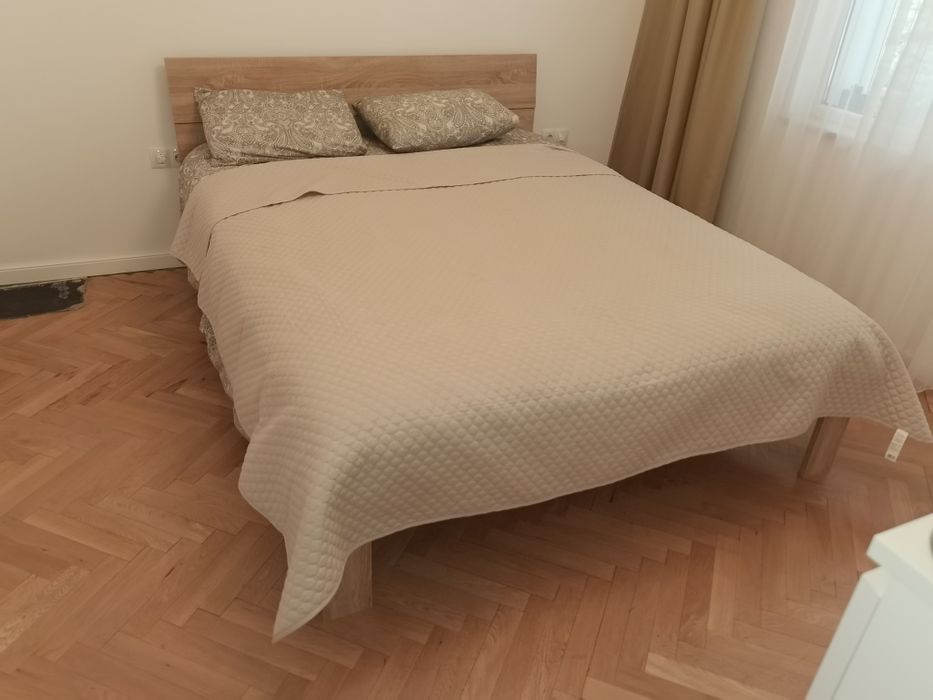 Спалня 200/160 Артисан Светъл Дървесен Дъб