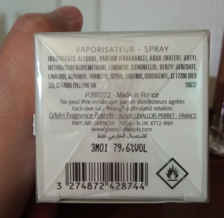 Парфюм Оригинал Givenchy Hot Couture