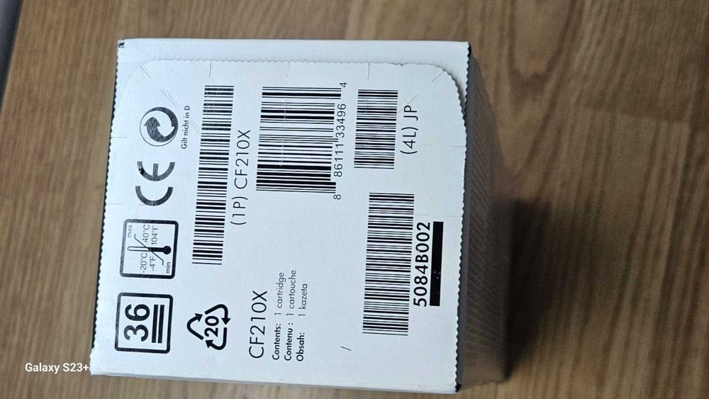 Toner HP 131X original CF 210X,Negru