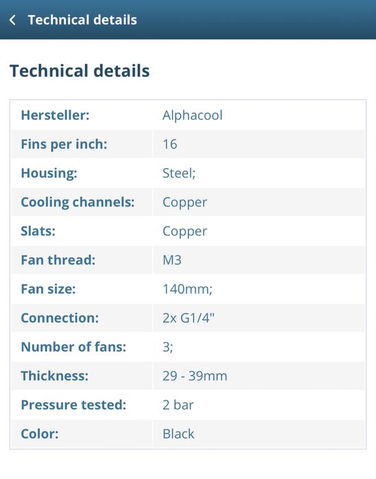 Alphacool NexXxoS ST30 Full Copper 420mm radiator  Воден Радиатор