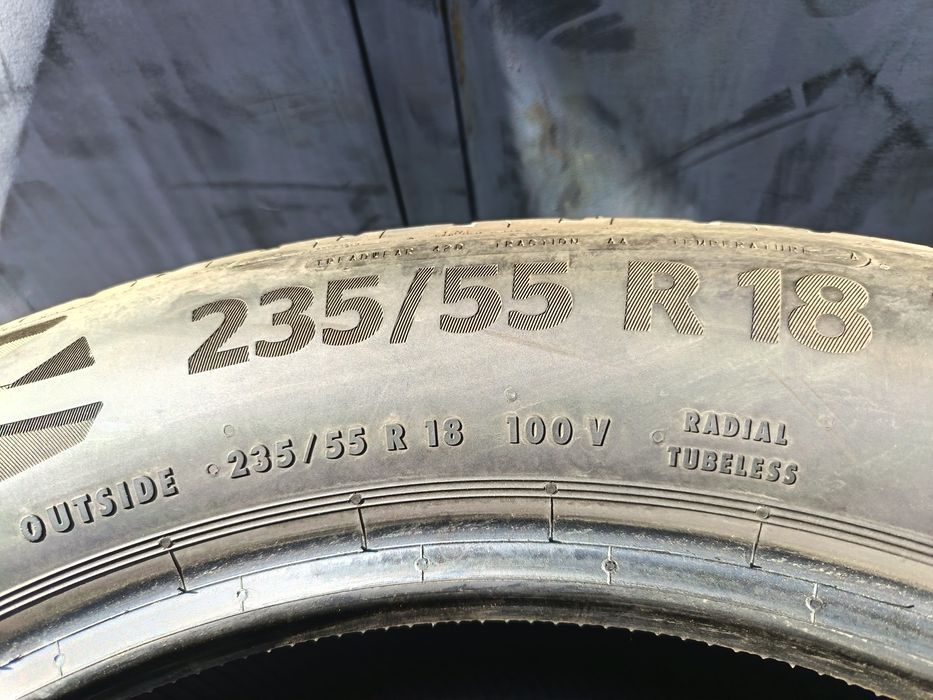 Anvelope vara 235 55 18 continental 2024 5.7mm