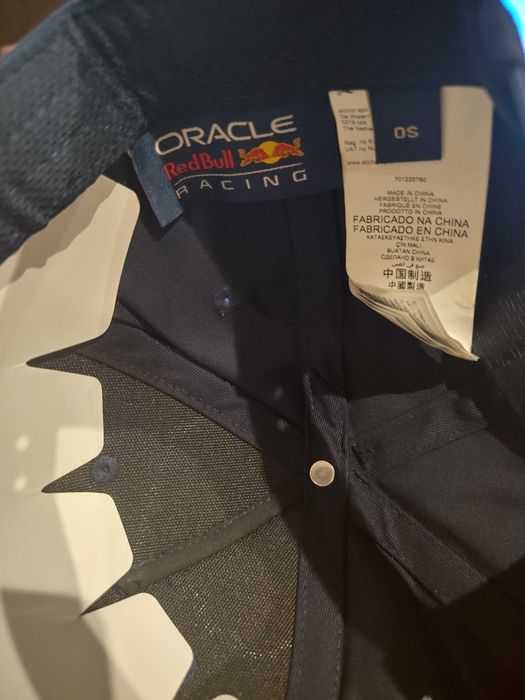 Red Bull RACING Verstappen F1 шампионска Шапка, тъмносиня