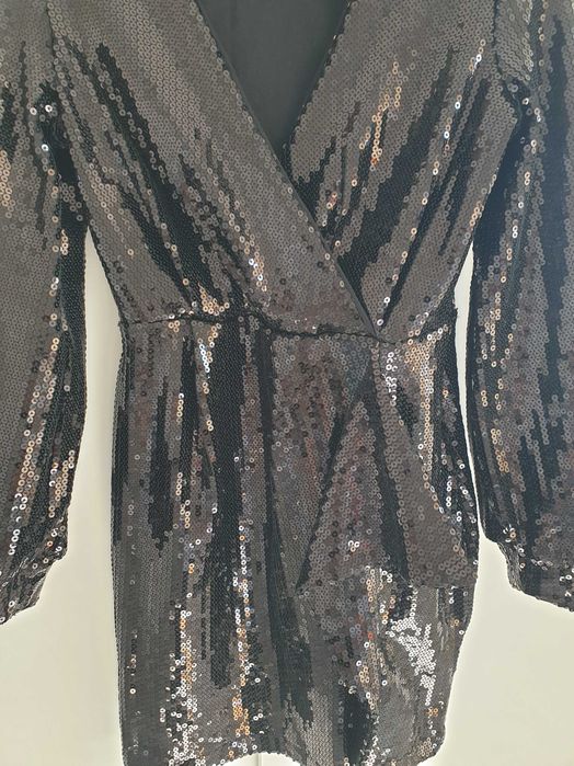 Дамска рокля с пайети