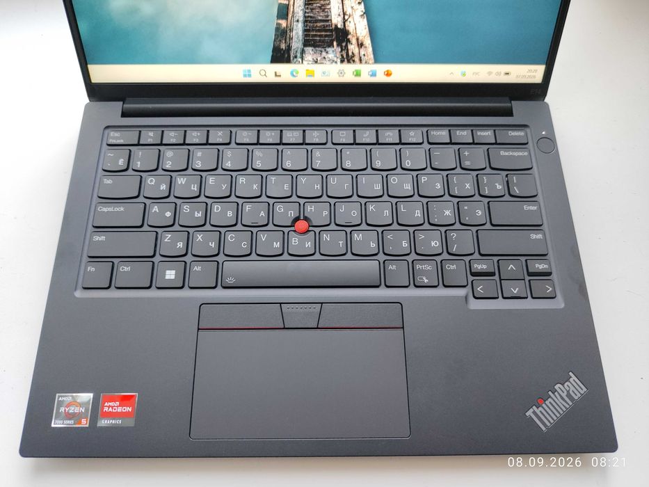 Lenovo ThinkPad E14 Gen5/Ryzen 5 7530/8/256/FHD+/IPS/BusinessUltrabook