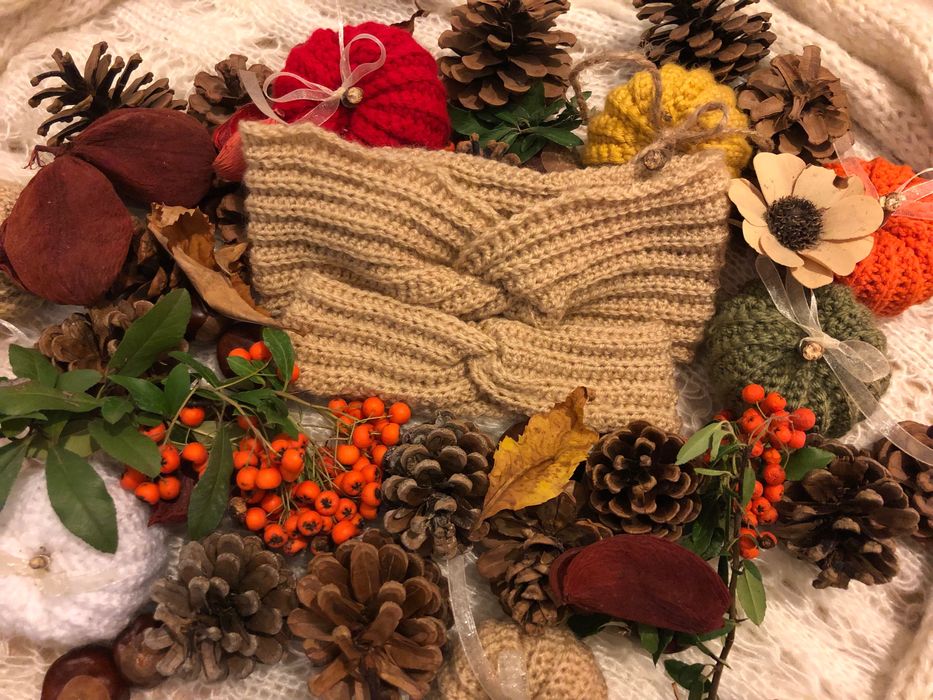 Зимна Лента за коса